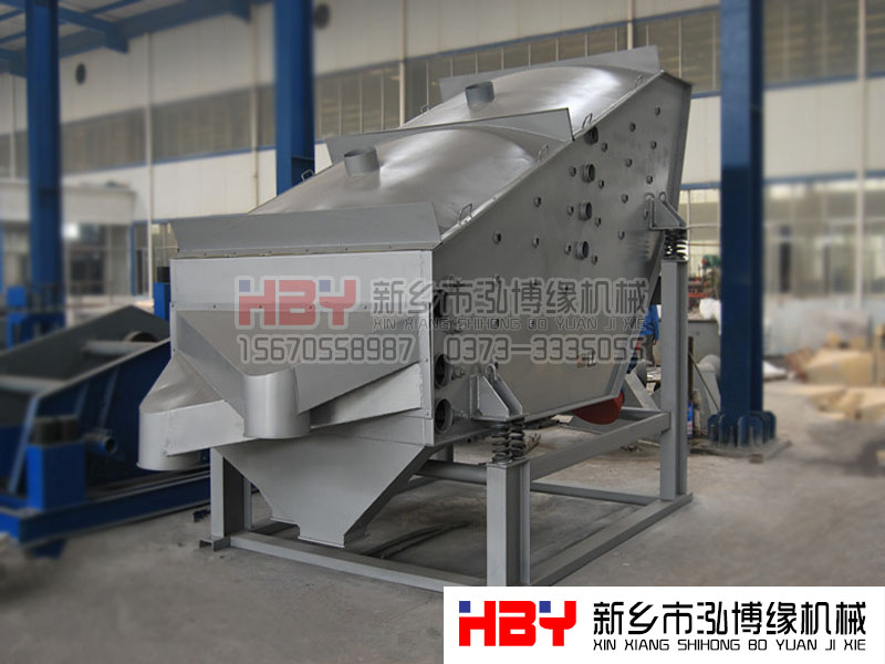 客戶在我廠定制小型概率篩粉機！！專業定制 就選 【泓博緣】