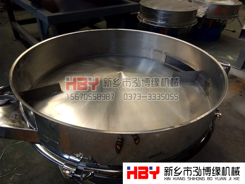新鄭脫水蔬菜1500型噴砂不銹鋼振動篩  緊急發貨